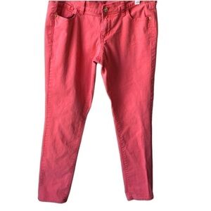 Old Navy The Rock Star Size 10 Coral Jeans